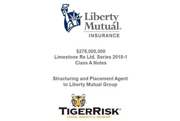 Liberty Mutual Sponsored $278mm Limestone 2018-1 Class A Notes