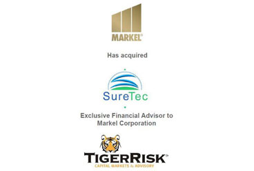 Markel Completed its $250 Million Acquisition of SureTec