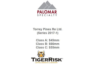 Palomar Specialty Insurance Closed Torrey Pines Re Ltd.