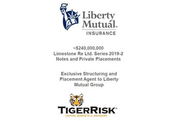 Liberty Mutual Placed ~$240mm of Capacity from Capital Markets
